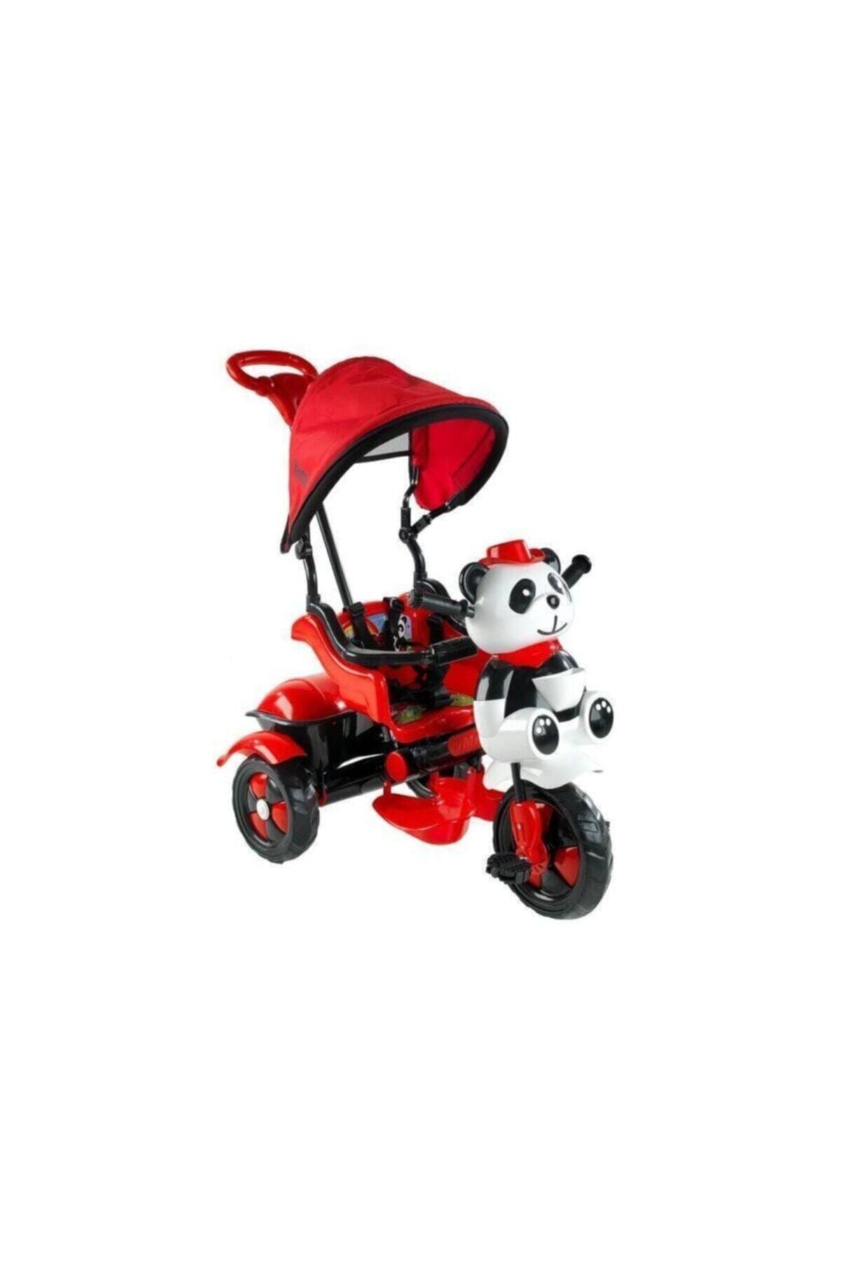 baybhope 127 little panda kırmızı tenteneli bisiklet 86974105013